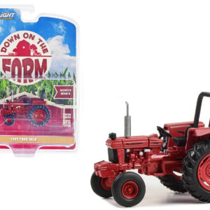 1985 Ford 5610 Tractor Red "Memphis Tennessee Fire Department" "Down on the Farm" Series 1/64 Diecast Model by Greenlight