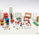 Garage Kit Set for 1/18 Scale Models by Autoart