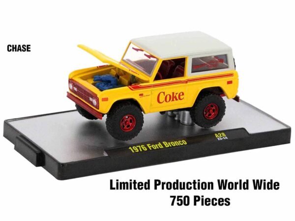 "Sodas" Set of 3 pieces Release 28 Limited Edition to 4650 pieces Worldwide 1/64 Diecast Model Cars by M2 Machines