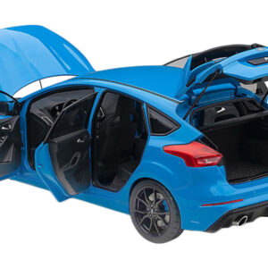 2016 Ford Focus RS Nitrous Blue Metallic 1/18 Model Car by Autoart