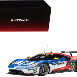 Ford GT #69 Ryan Briscoe - Richard Westbrook - Scott Dixon "Ford Chip Ganassi Team USA" 24H Le Mans (2016) 1/18 Model Car by Autoart