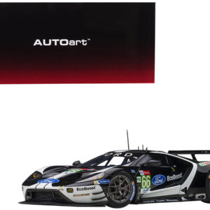 Ford GT #66 Stefan Mucke - Olivier Pla - Billy Johnson 24H of Le Mans (2019) 1/18 Model Car by Autoart