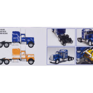 Level 4 Model Kit Kenworth W900 Aerodyne Truck Tractor "Historic Series" 1/25 Scale Model by Revell