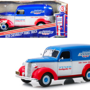 1939 Chevrolet Panel Truck "Yenko Sales and Service" "Running on Empty" Series 3 1/24 Diecast Model Car by Greenlight