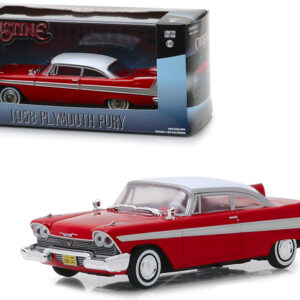 1958 Plymouth Fury Red "Christine" (1983) Movie 1/43 Diecast Model Car by Greenlight