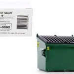 Refuse Trash Bin Green 1/34 Diecast Model by First Gear