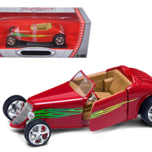 1933 Ford Roadster Red 1/18 Diecast Car by Road Signature