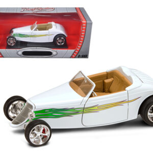 1933 Ford Roadster White 1/18 Diecast Car by Road Signature