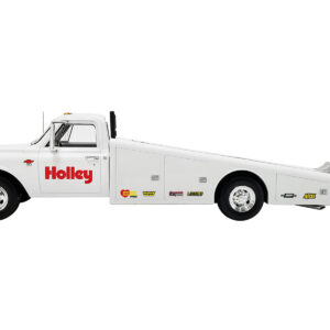 1967 Chevrolet C-30 Ramp Truck White "Holley Speed Shop" Limited Edition to 200 pieces Worldwide 1/18 Diecast Model Car by ACME