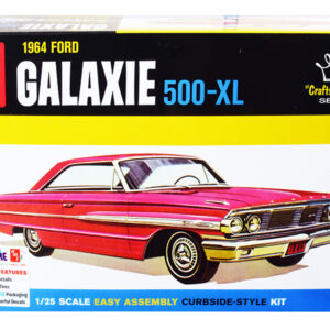 Skill 2 Model Kit 1964 Ford Galaxie 500-XL "Craftsman Plus" Series 1/25 Scale Model by AMT