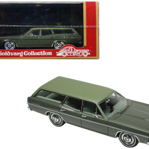 1970 Ford Galaxie Station Wagon Ivy Green with Light Green Top Limited Edition to 180 pieces Worldwide 1/43 Model Car by Goldvarg Collection