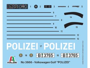3666 decal sheet 84 x 67 mm x scatola