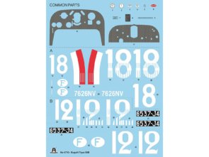 4710 foglio decal x scatola