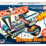 Skill 1 Snap Model Kit Reading Rail Rod Custom Locomotive "Monopoly" 1/25 Scale Model by MPC