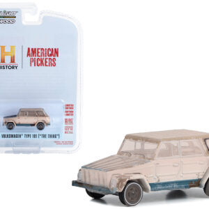 1974 Volkswagen Thing (Type 181) Beige (Weathered) "American Pickers" (2010-Current) TV Series "Hollywood Series" Release 39 1/64 Diecast Model Car by Greenlight
