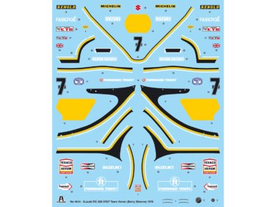4644 decal sheet 176x212 mm x scatola