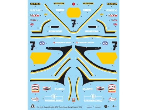 4644 decal sheet 176x212 mm x scatola