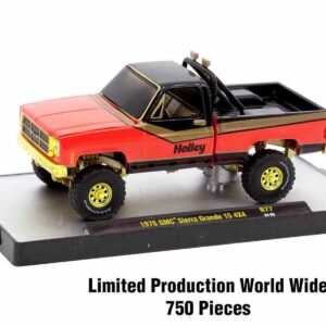 Auto Meets Set of 6 Cars IN DISPLAY CASES Release 77 Limited Edition 1/64 Diecast Model Cars by M2 Machines