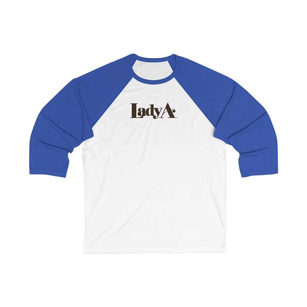 Lady A Unisex 3/4 Sleeve Baseball Tee - Image 6