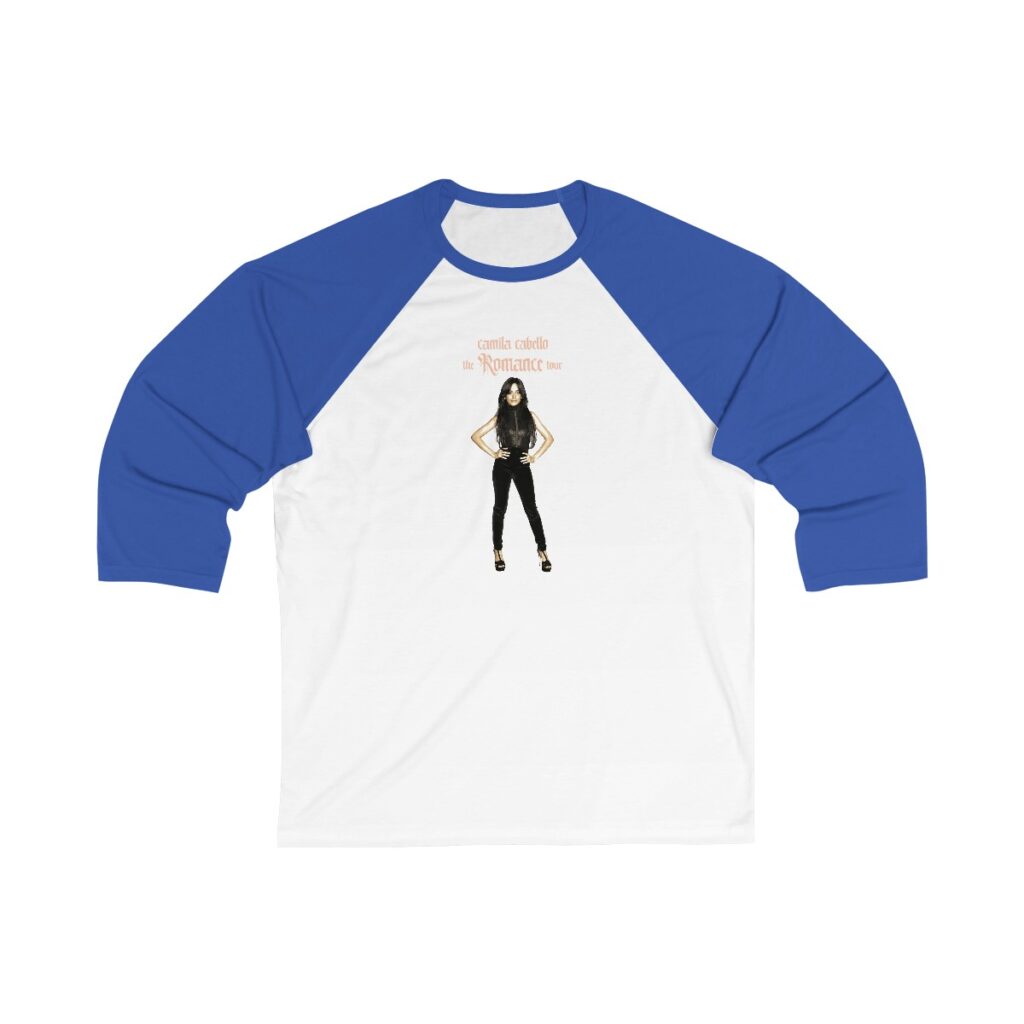 Camila Cabello Unisex 3/4 Sleeve Baseball Tee - Image 5