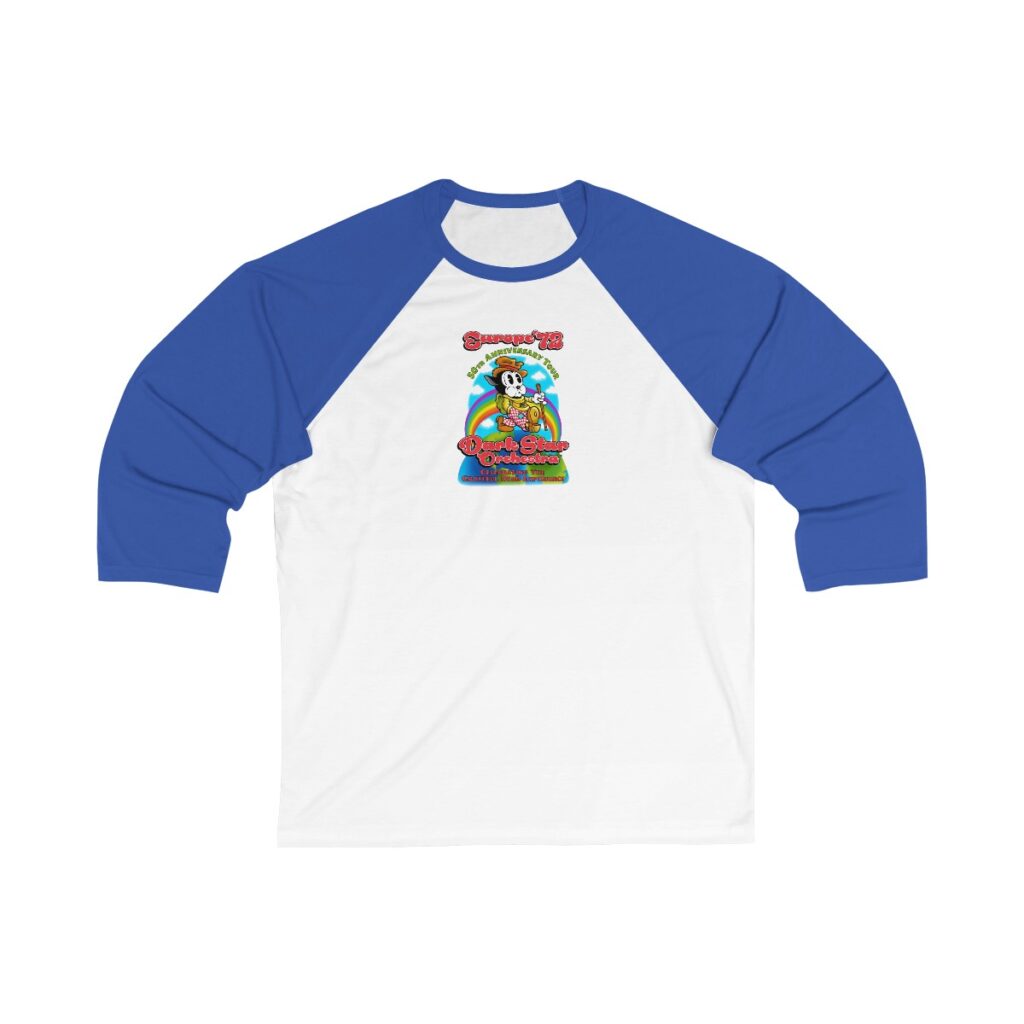 Dark Star Orchestra Unisex 34 Sleeve Baseball Tee