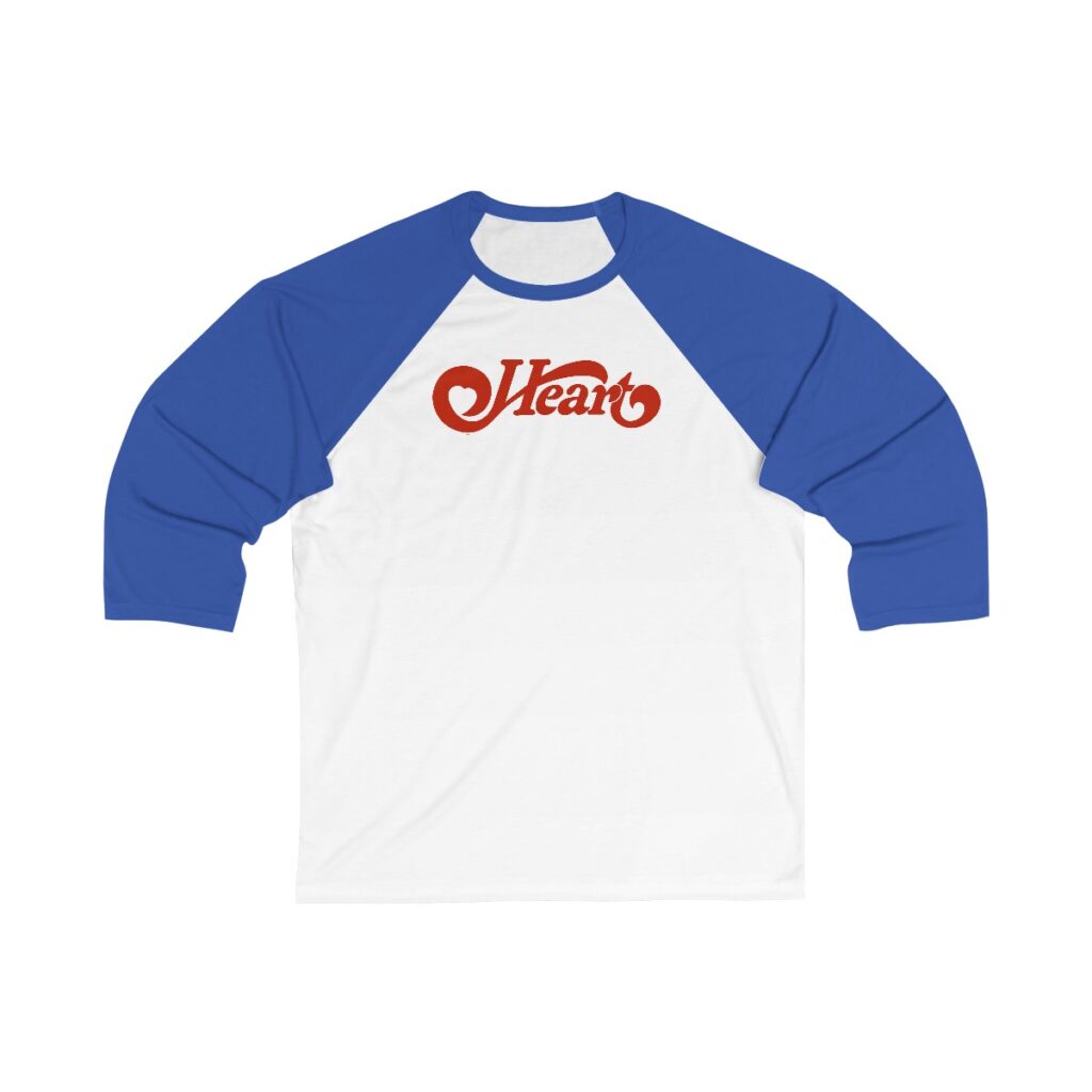 Heart Unisex 3/4 Sleeve Baseball Tee - Image 5