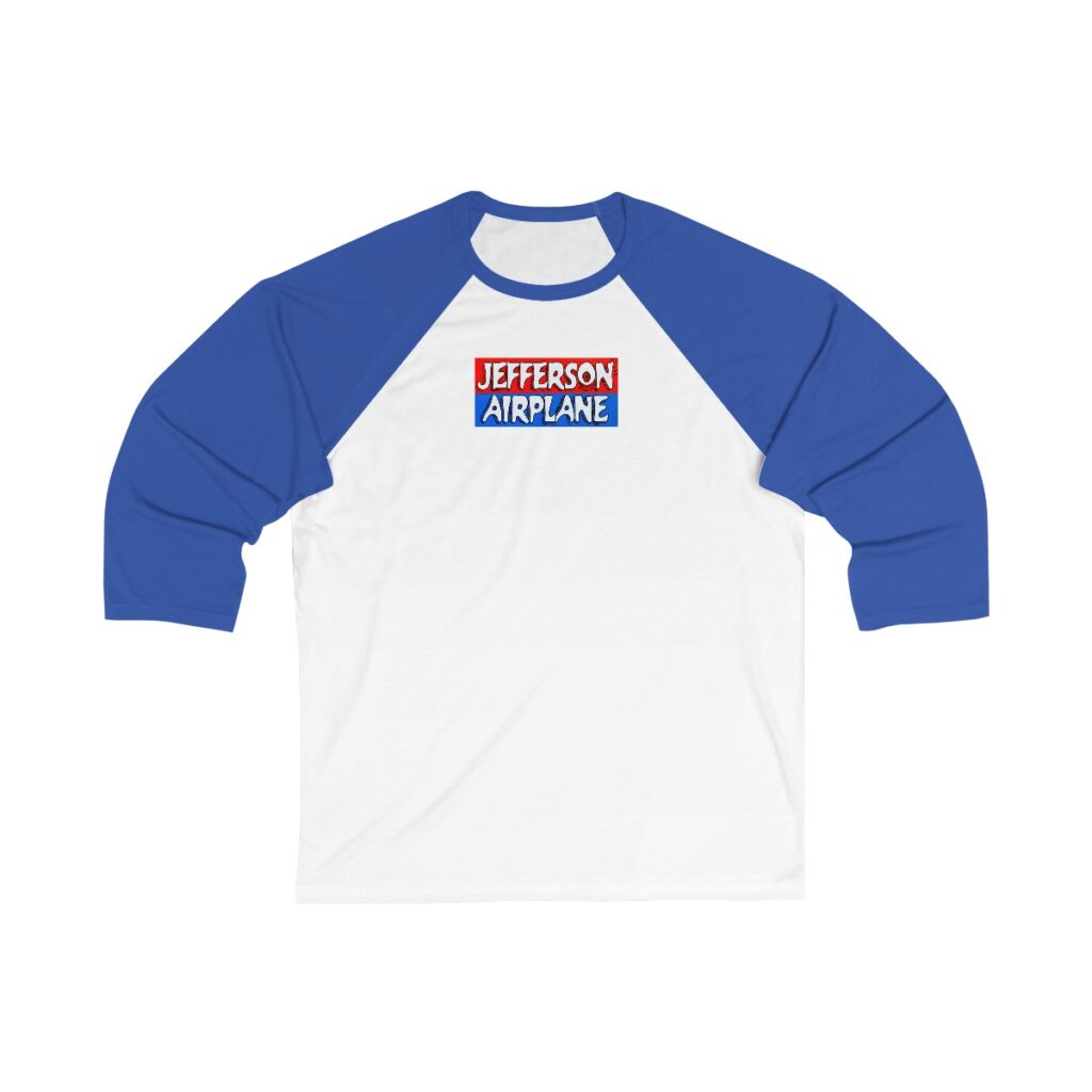 Jefferson Airplane Unisex 3/4 Sleeve Baseball Tee - Image 5