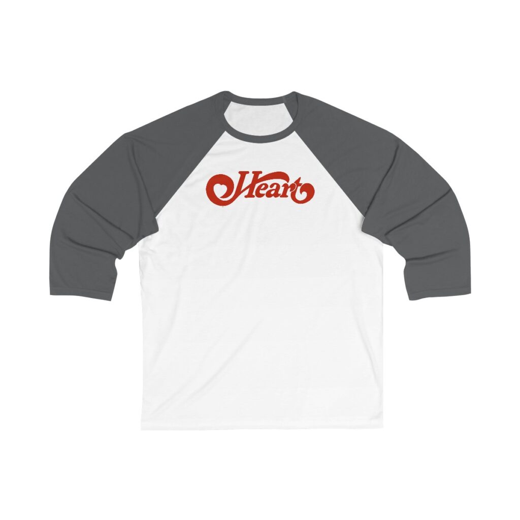 Heart Unisex 3/4 Sleeve Baseball Tee - Image 4