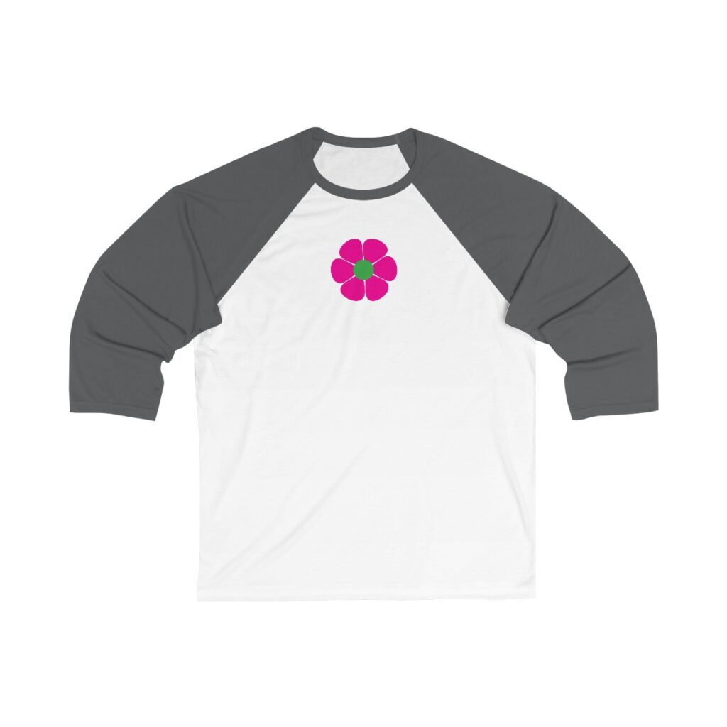 Janis Joplin Pop Unisex 3/4 Sleeve Baseball Tee - Image 4