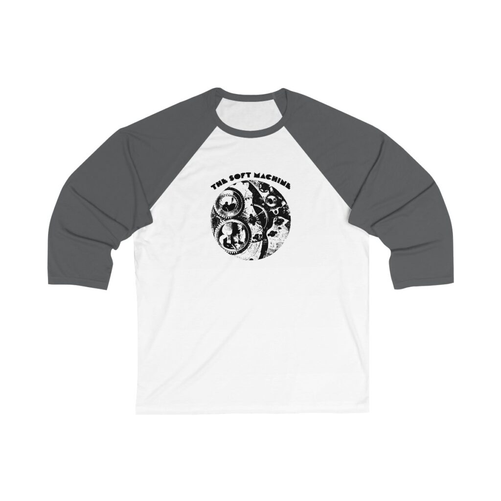 Soft Machine Unisex 3/4 Sleeve Baseball Tee - Image 4