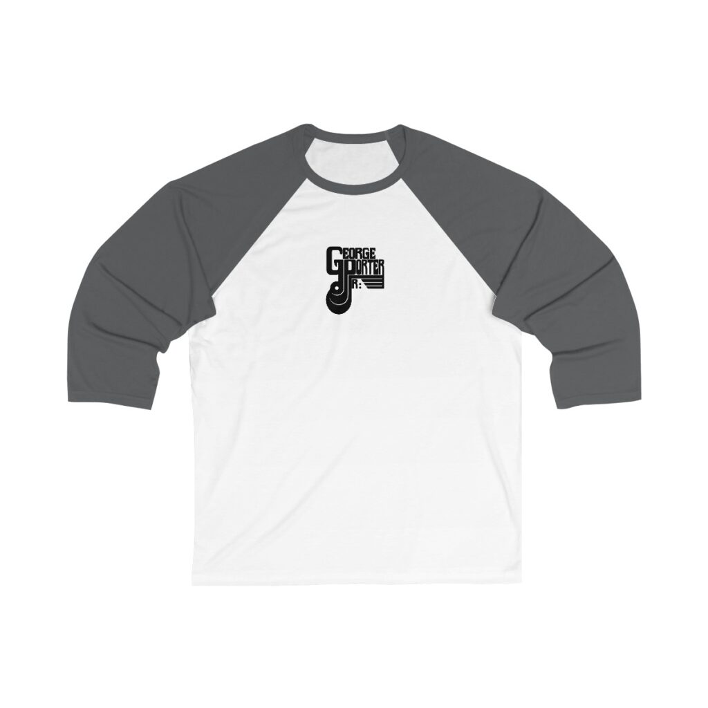 George Porter Jr. Unisex 3/4 Sleeve Baseball Tee - Image 4