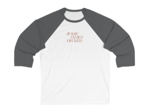 Jesse James Decker Unisex 3/4 Sleeve Baseball Tee