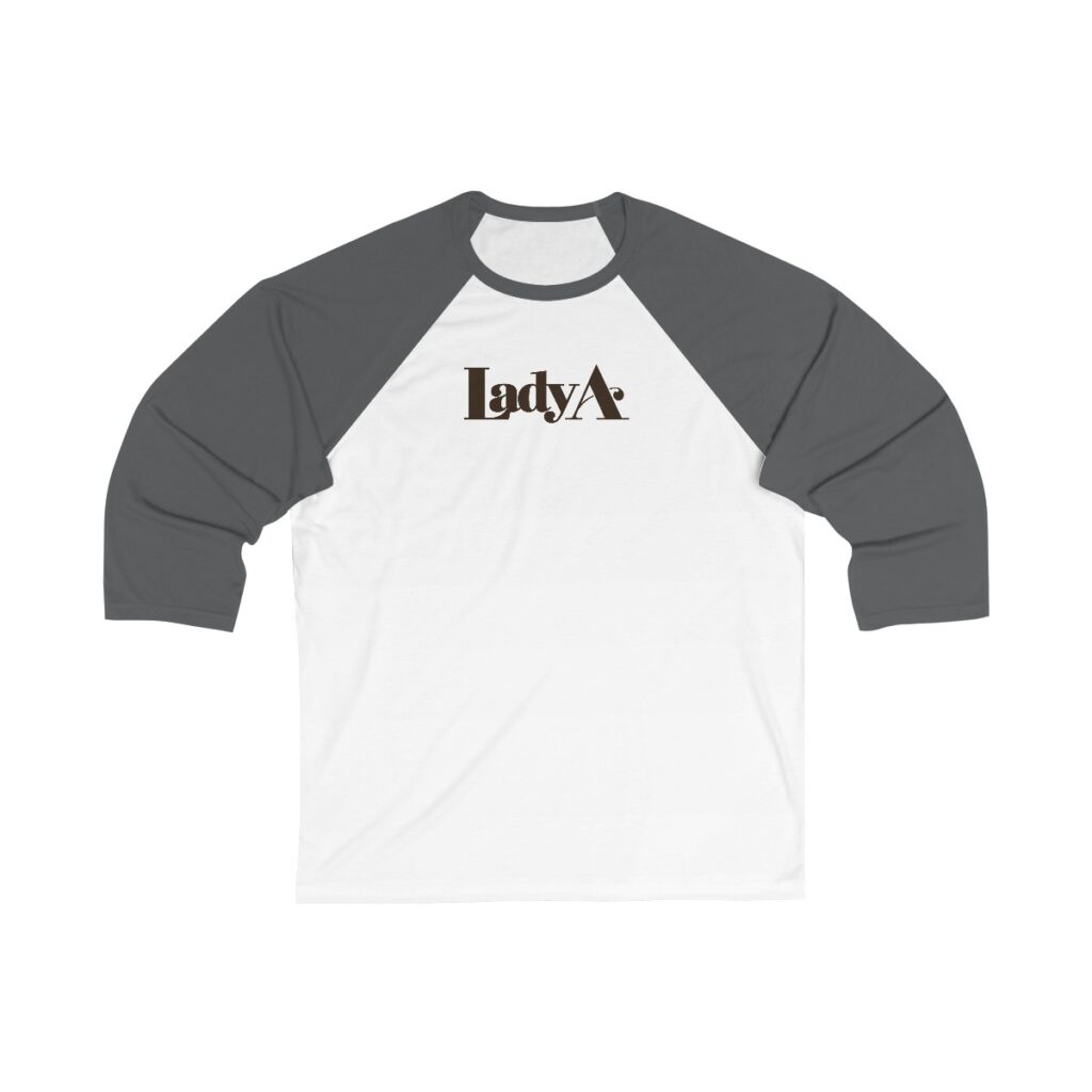 Lady A Unisex 3/4 Sleeve Baseball Tee - Image 4