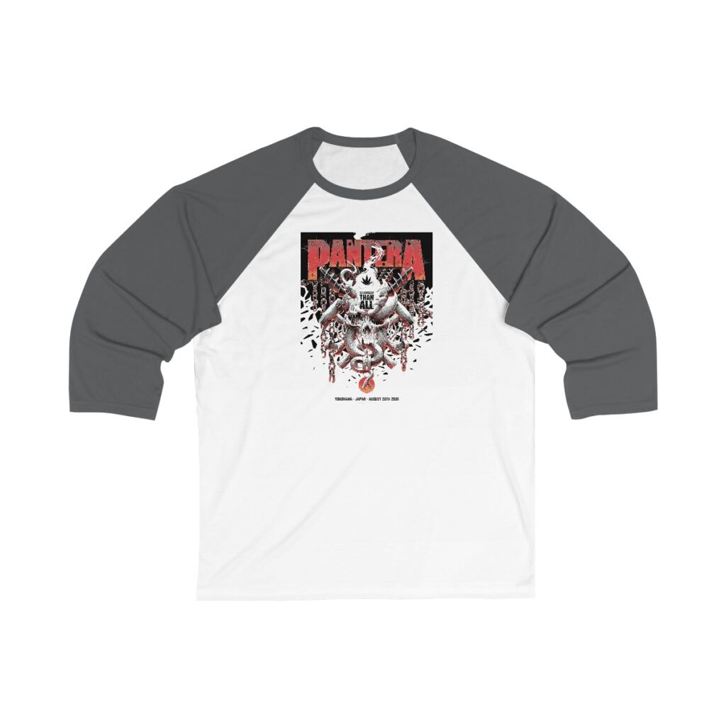 Pantera Unisex 3/4 Sleeve Baseball Tee - Image 4