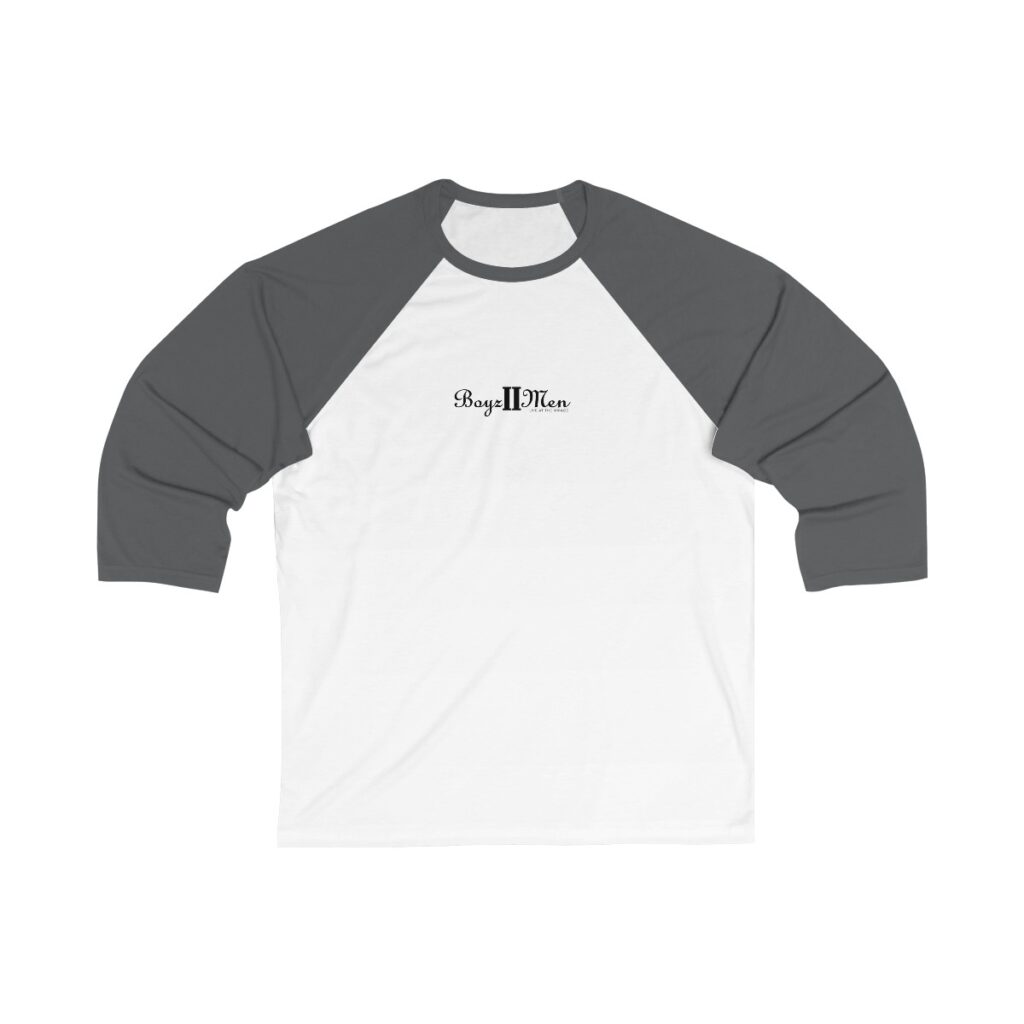 Boyz II Men Unisex 3/4 Sleeve Baseball Tee - Image 2