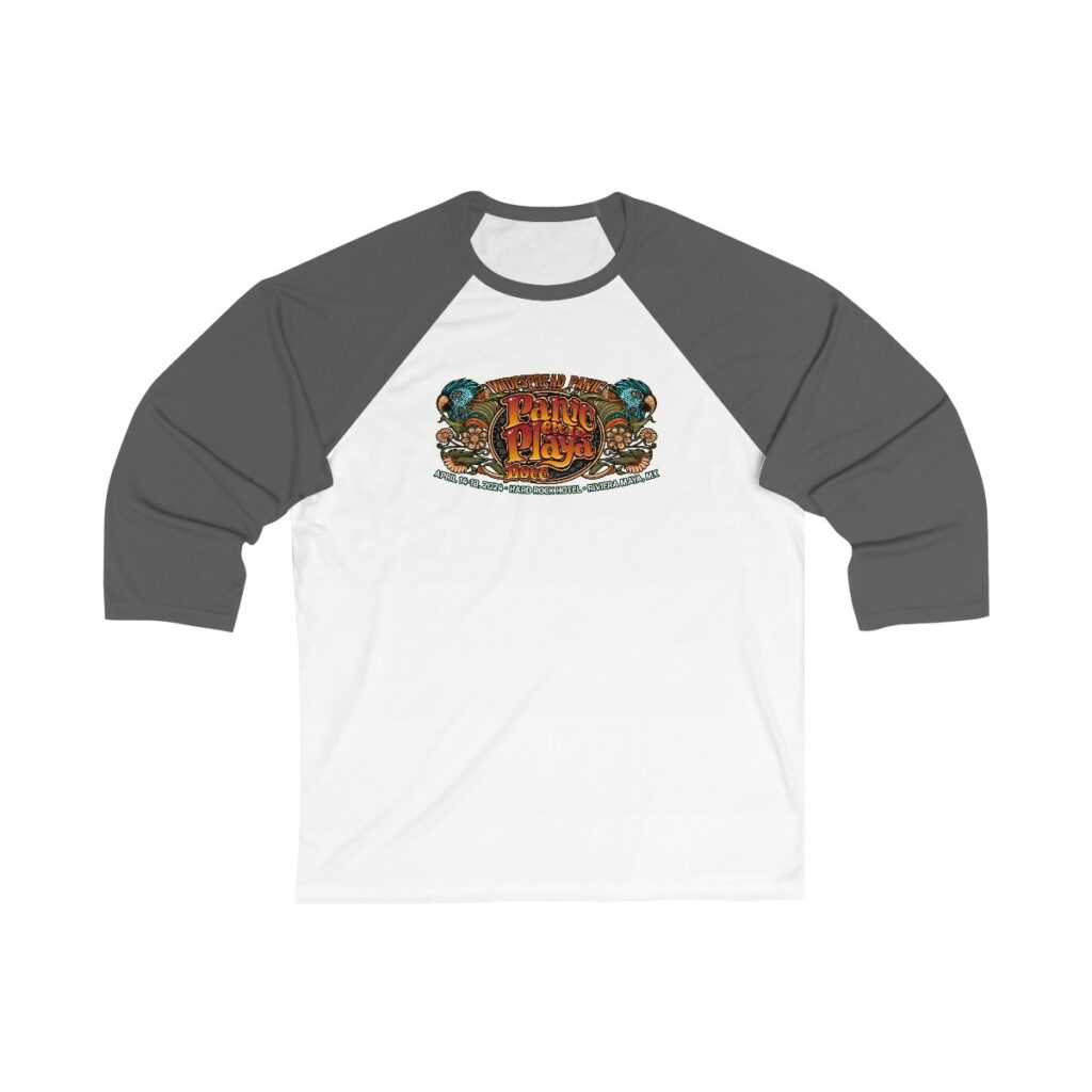 Widespread Panic Unisex 3/4 Sleeve Baseball Tee - Image 2