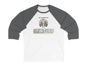 August Burns Red Unisex 3/4 Sleeve Baseball Tee