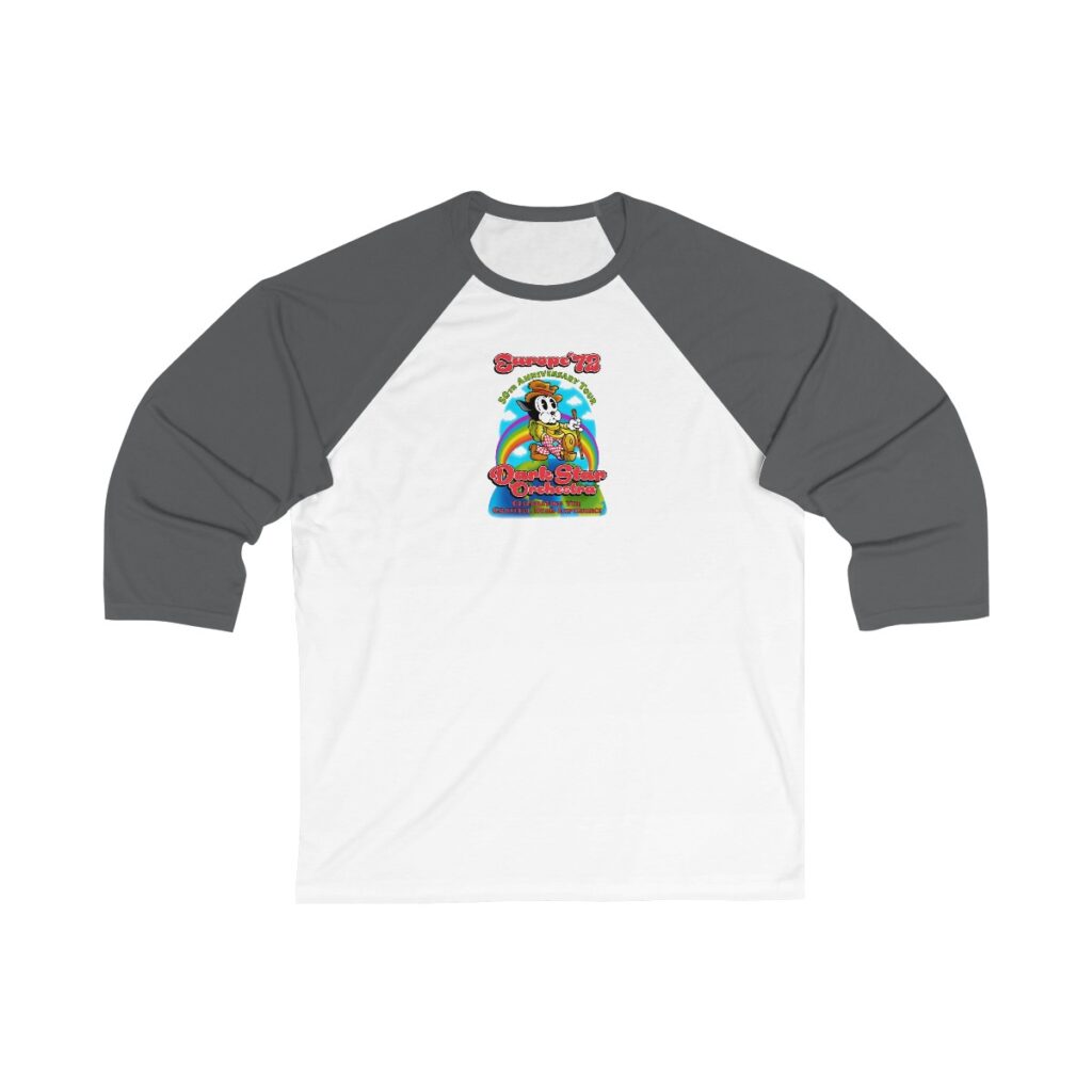 Dark Star Orchestra Unisex 34 Sleeve Baseball Tee - Image 4