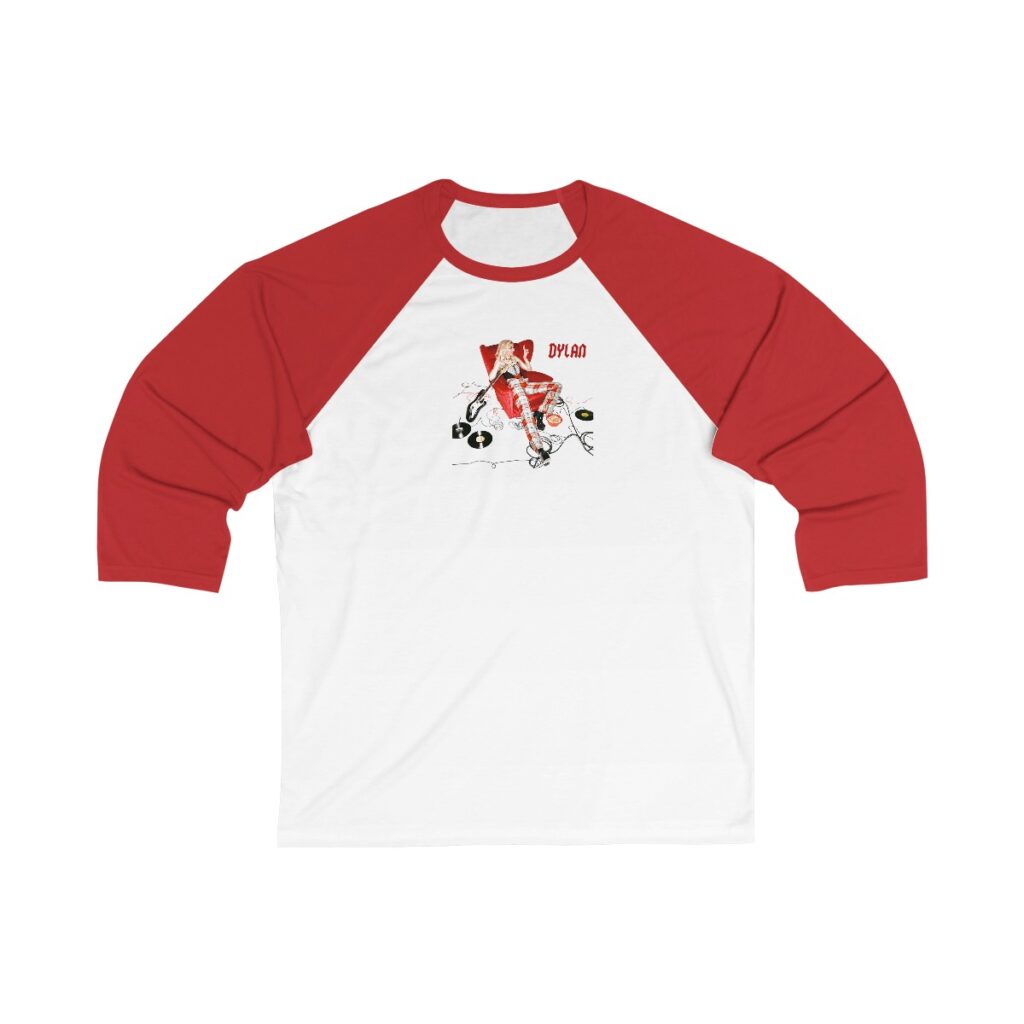 Dylan Unisex 3/4 Sleeve Baseball Tee