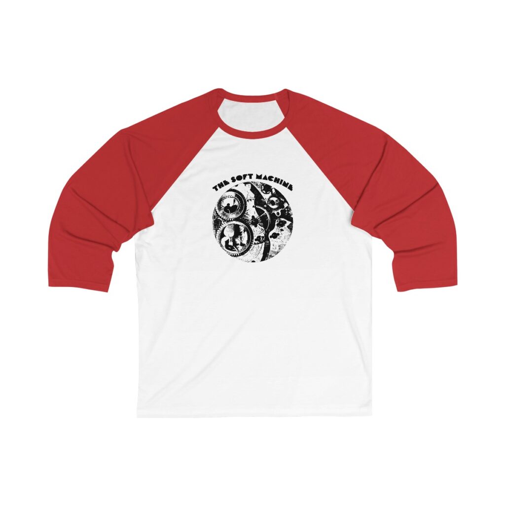 Soft Machine Unisex 3/4 Sleeve Baseball Tee - Image 5