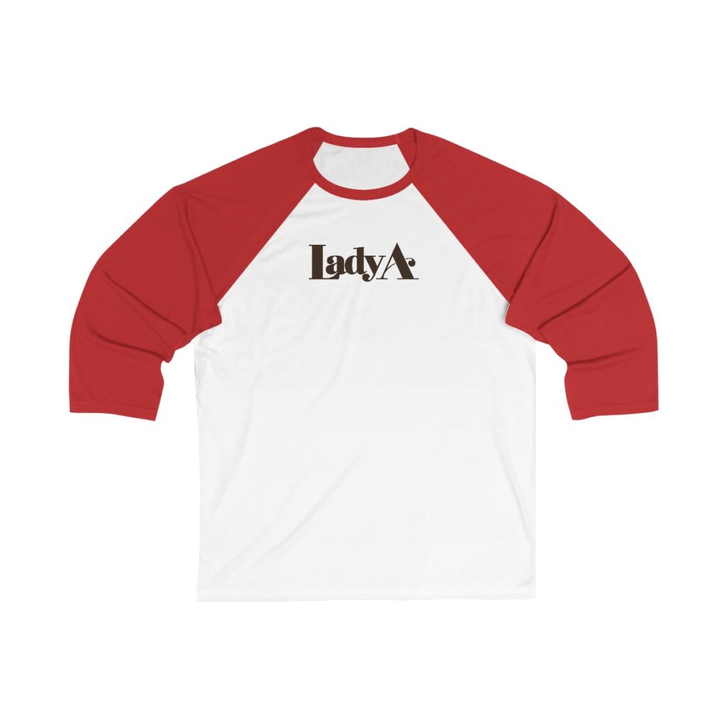 Lady A Unisex 3/4 Sleeve Baseball Tee - Image 5