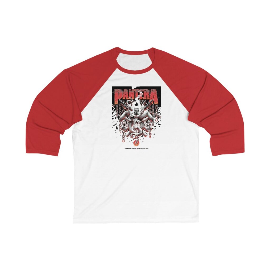 Pantera Unisex 3/4 Sleeve Baseball Tee - Image 5