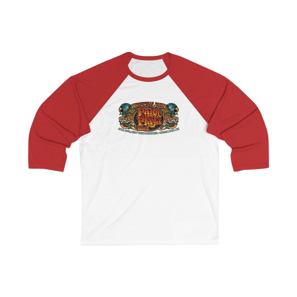 Widespread Panic Unisex 3/4 Sleeve Baseball Tee - Image 3