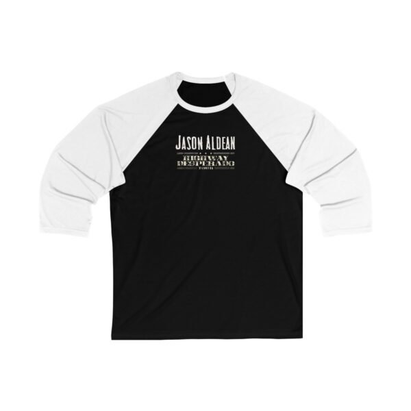 Jason Aldean Unisex 3/4 Sleeve Baseball Tee