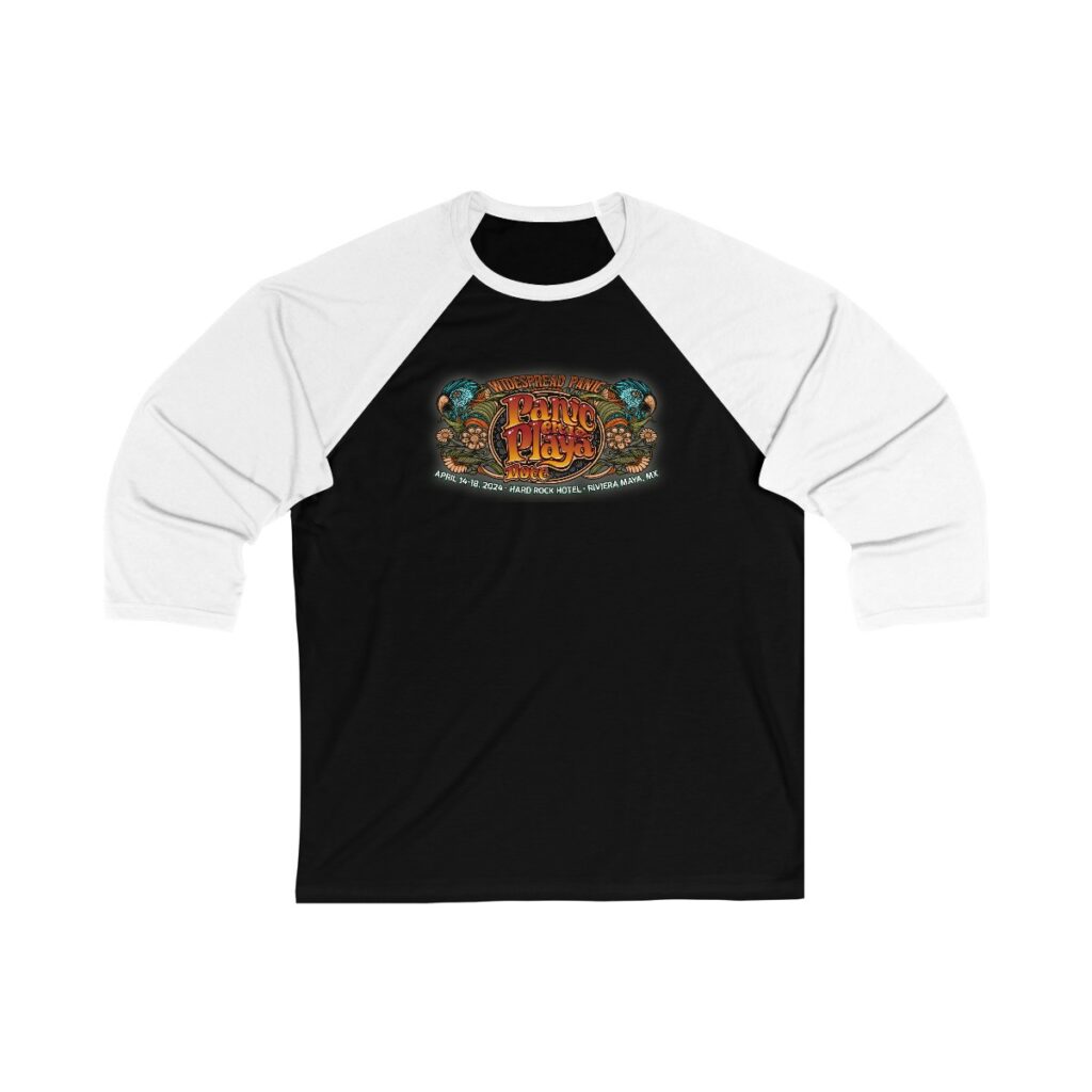Widespread Panic Unisex 3/4 Sleeve Baseball Tee - Image 4