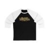 Black Eyed Peas Unisex 3/4 Sleeve Baseball Tee