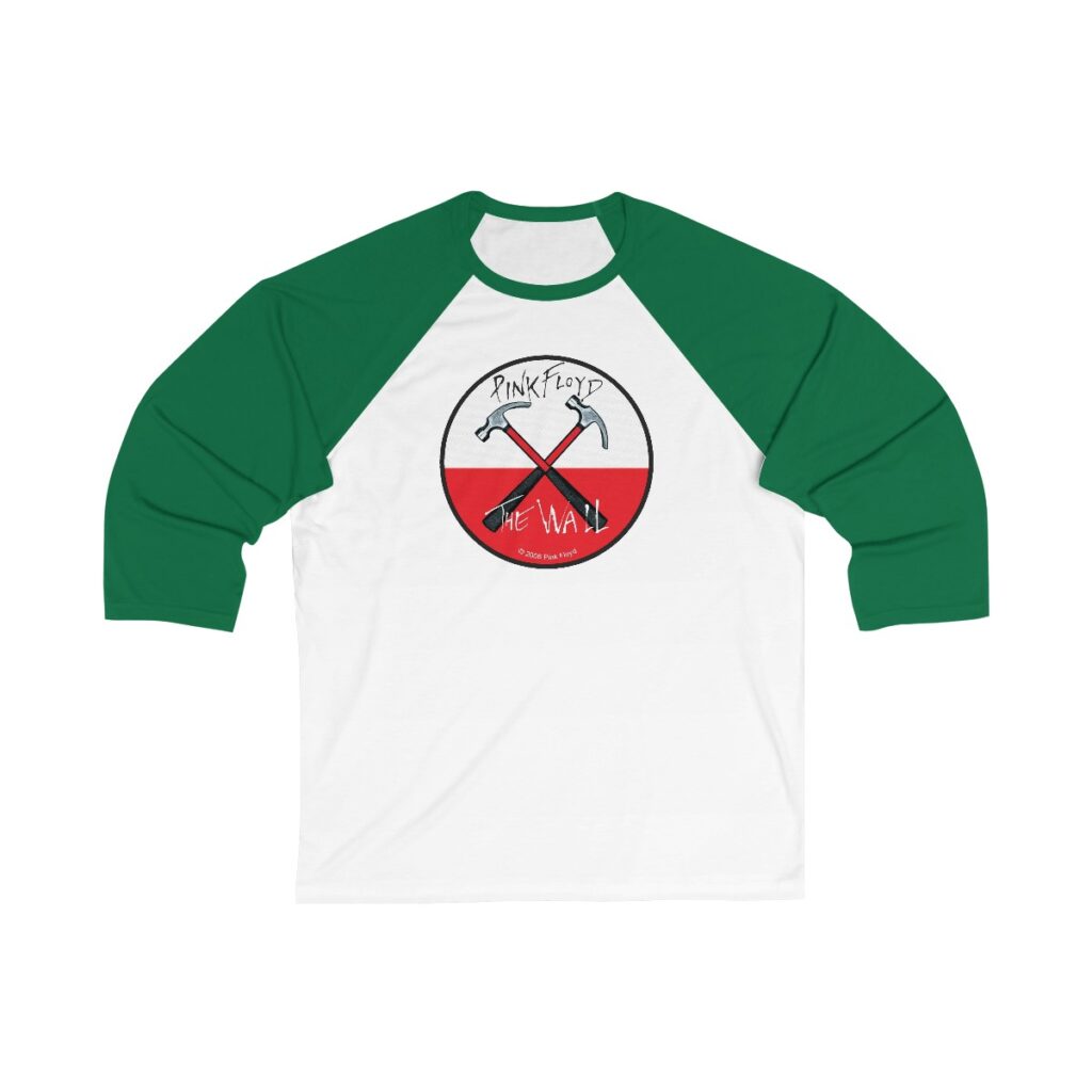 Pink Floyd Unisex 3/4 Sleeve Baseball Tee - Image 2