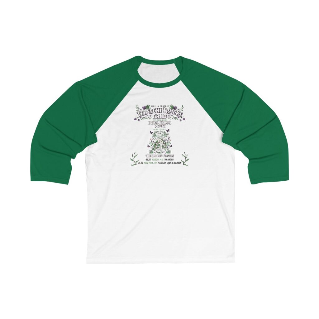 Tedeschi Trucks Band, Lukas Nelson Unisex 3/4 Sleeve Baseball Tee