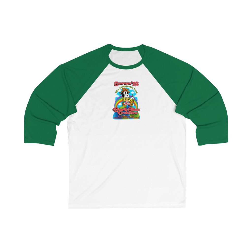 Dark Star Orchestra Unisex 34 Sleeve Baseball Tee - Image 2