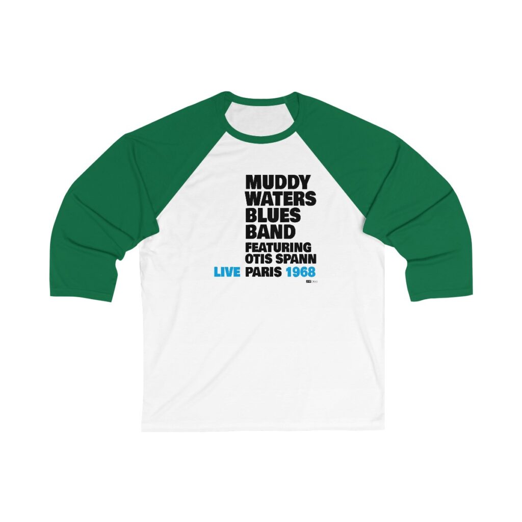 Muddy Waters Unisex 3/4 Sleeve Baseball Tee - Image 2